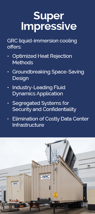 GRC's Supercomputer Immersion Cooling Solutions are Super Impressive